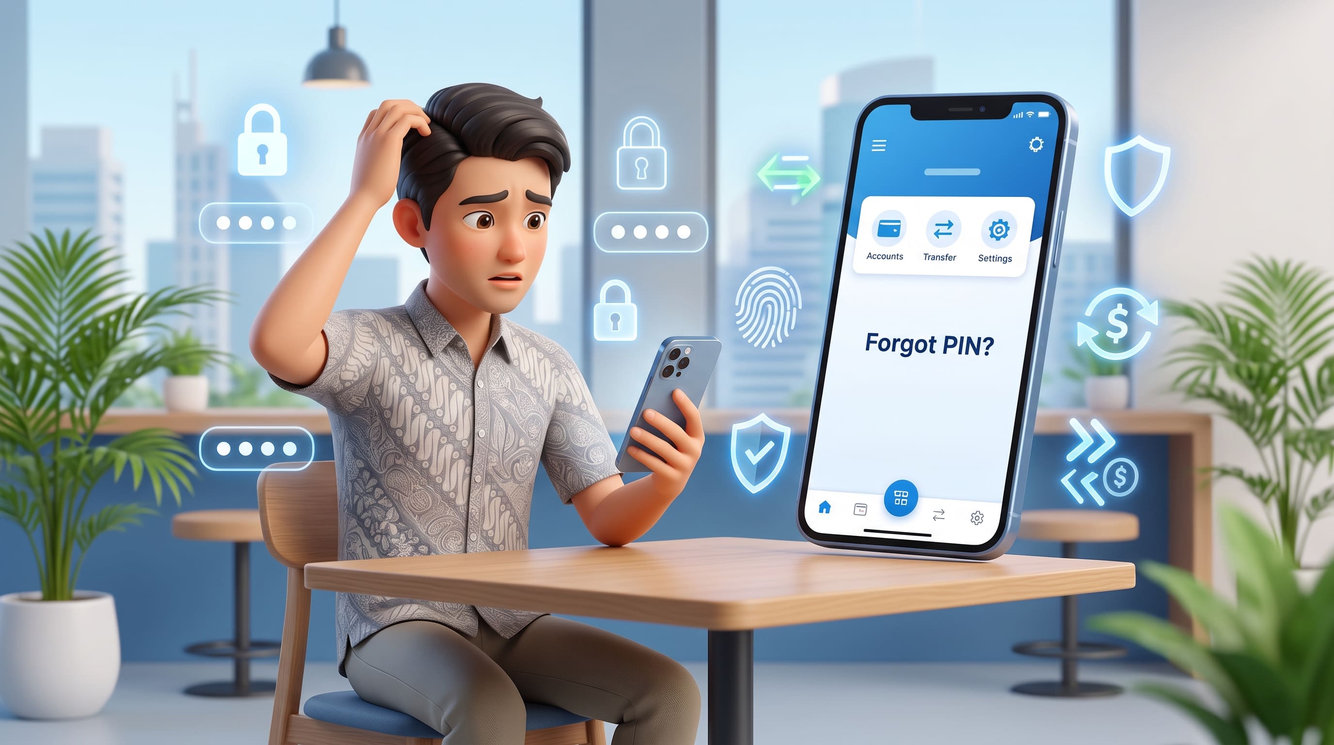 Lupa PIN Mobile Banking? Jangan Coba-Coba Berkali-kali
